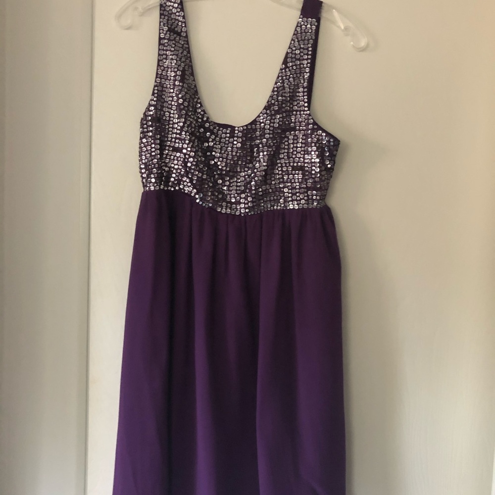 Purple dress
